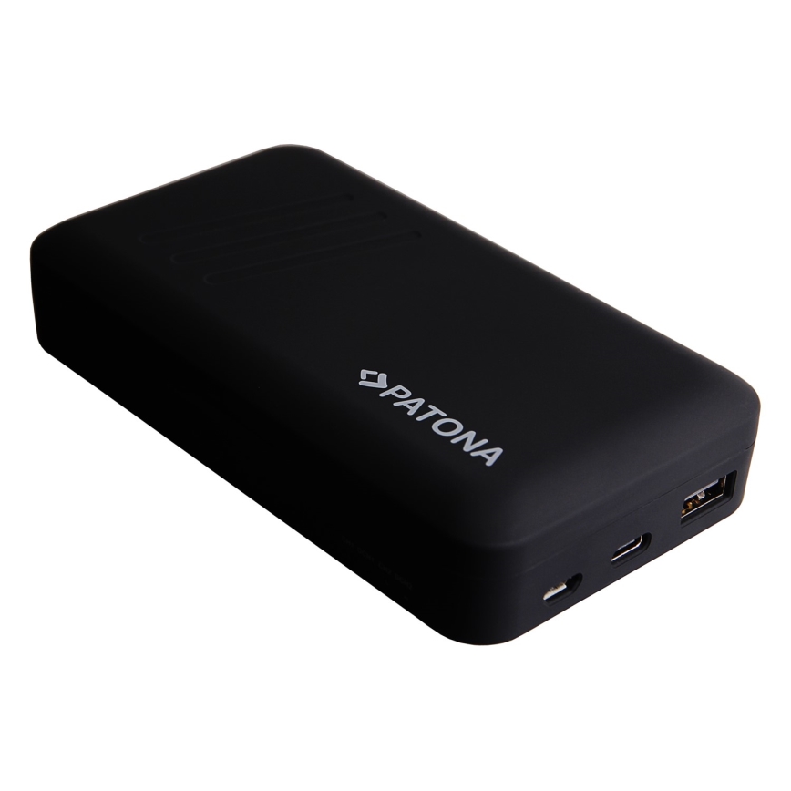 PATONA - Carregador Foto Dual Canon LP-E6/LP-E6N/LP-E6NH com power bank