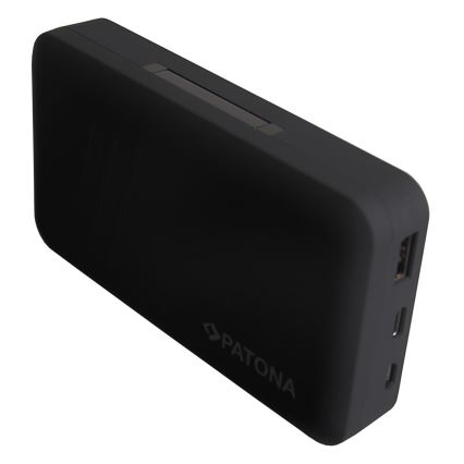 PATONA - Carregador Foto Dual Canon LP-E6/LP-E6N/LP-E6NH com power bank