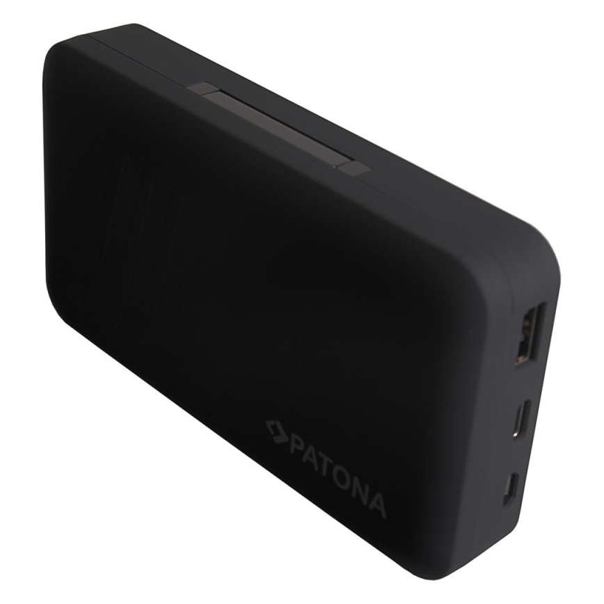 PATONA - Carregador Foto Dual Canon LP-E6/LP-E6N/LP-E6NH com power bank