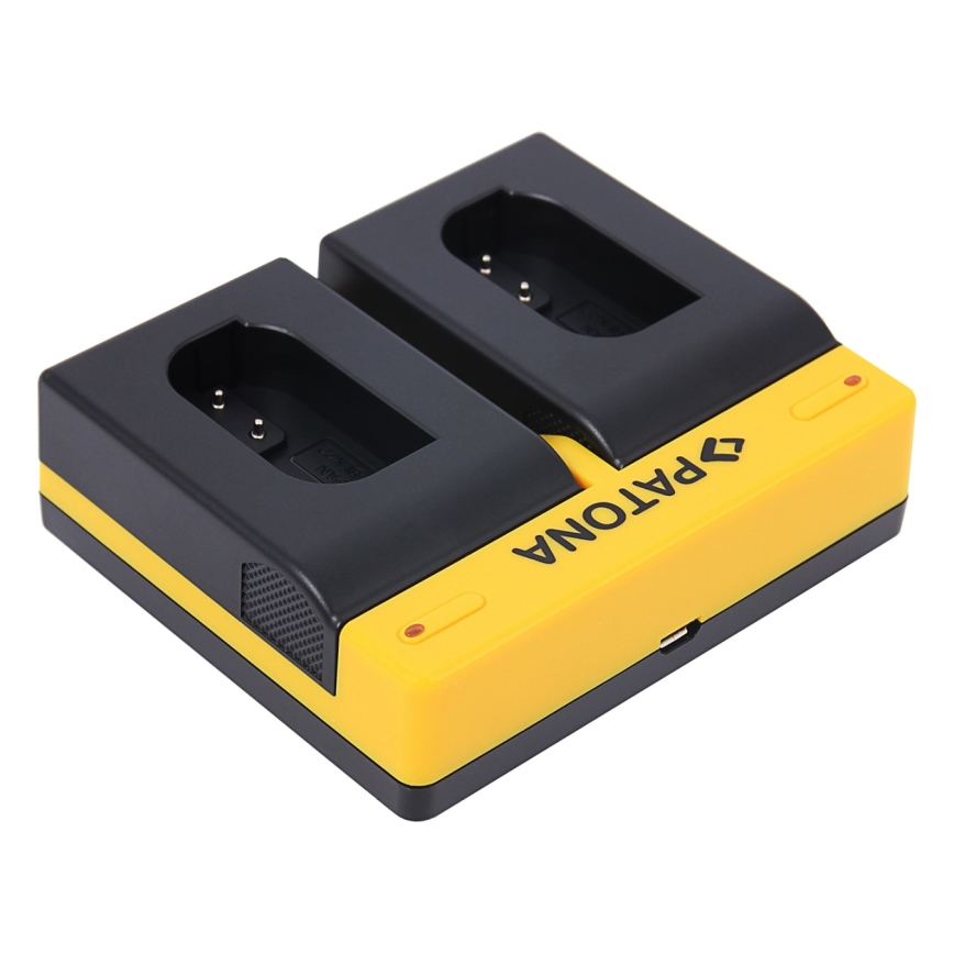 PATONA - Carregador Foto Dual Panasonic DMW-BLK22 USB