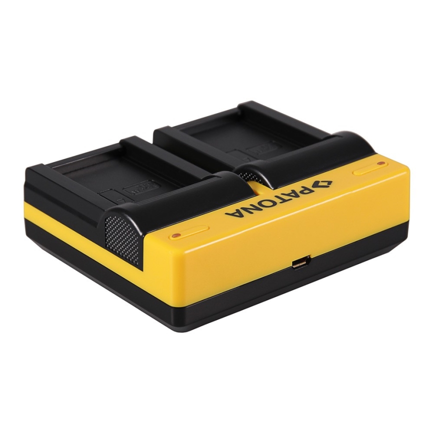 PATONA - Carregador Foto Dual Quick Canon LP-E12 USB