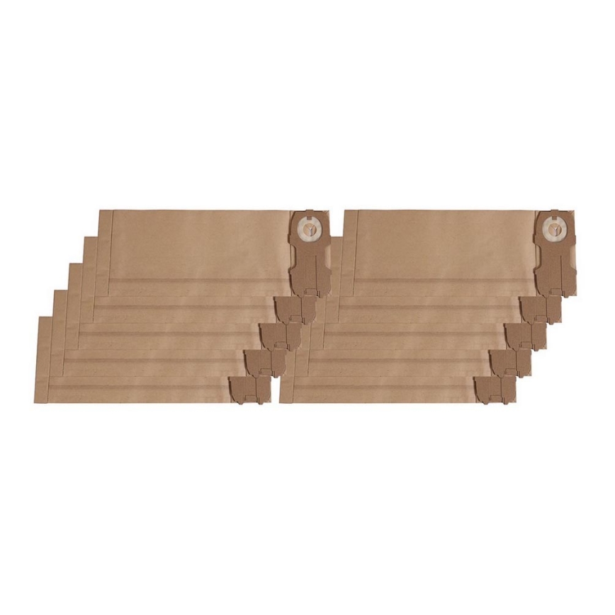 PATONA - Sacos para aspirador Vorwerk Kobold VK118/VK120/VK122 papel - 10 peças