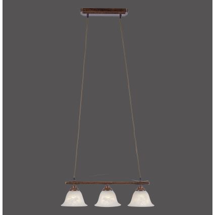 Paul Neuhaus 15243-48 - Candelabro suspenso NELLY 3xE14/40W/230V