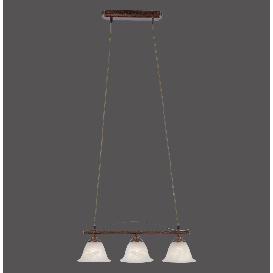 Paul Neuhaus 15243-48 - Candelabro suspenso NELLY 3xE14/40W/230V