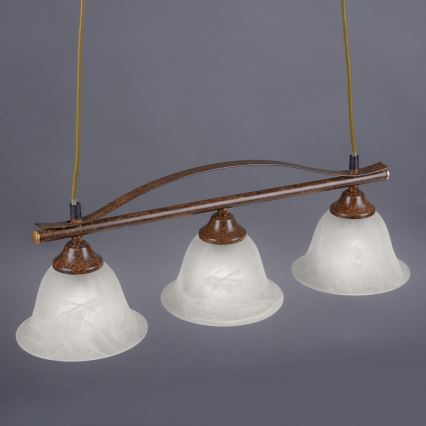 Paul Neuhaus 15243-48 - Candelabro suspenso NELLY 3xE14/40W/230V