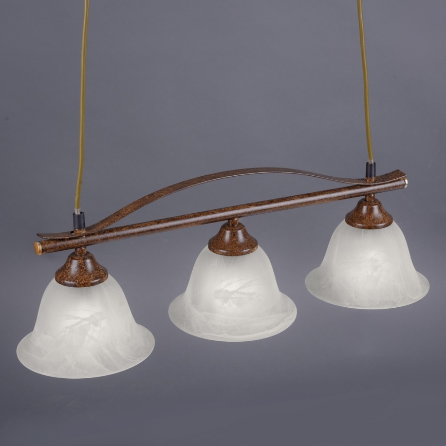 Paul Neuhaus 15243-48 - Candelabro suspenso NELLY 3xE14/40W/230V