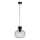 Paul Neuhaus 2003-25 - Candeeiro suspenso SHITAKE 1xE27/10W/230V diâmetro 25 cm fumado