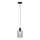 Paul Neuhaus 2006-25 - Candeeiro suspenso BOLETUS 1xE27/10W/230V diâmetro 14 cm cinzento