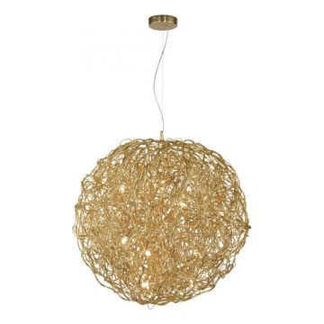 Paul Neuhaus 2019-12 - Lustre suspenso por cabo SAREA 15xG9/40W/230V dourado