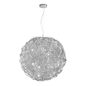 Paul Neuhaus 2019-21 - Lustre suspenso por cabo SAREA 15xG9/40W/230V prateado