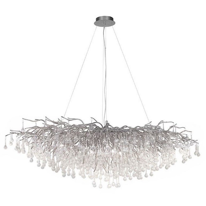 Paul Neuhaus 2031-55 - Candelabro suspenso ICICLE 15xG9/40W/230V