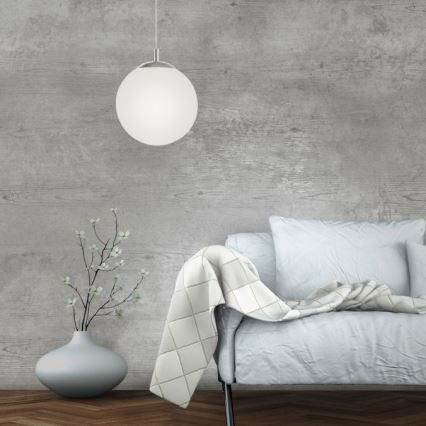 Paul Neuhaus 2072-55 - Candeeiro suspenso BOLO 1xE27/60W/230V diâmetro 20 cm