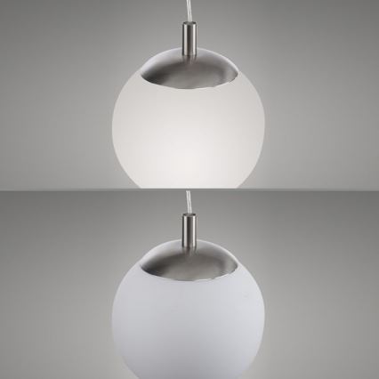 Paul Neuhaus 2072-55 - Candeeiro suspenso BOLO 1xE27/60W/230V diâmetro 20 cm