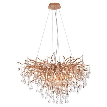 Paul Neuhaus 2192-11 - Candelabro suspenso ICICLE 10xG9/40W/230V
