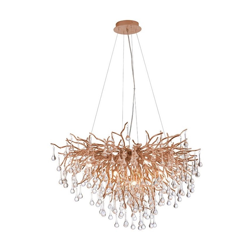 Paul Neuhaus 2192-11 - Candelabro suspenso ICICLE 10xG9/40W/230V