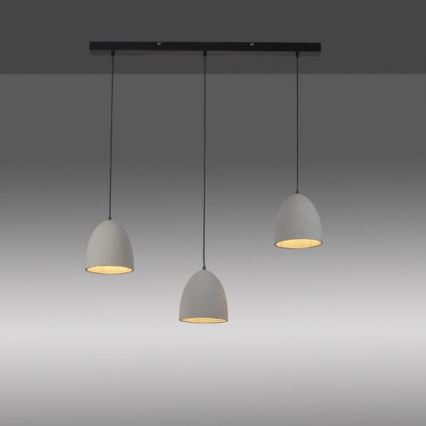 Paul Neuhaus 2233-22 - Candelabro suspenso ETON 3xE27/40W/230V