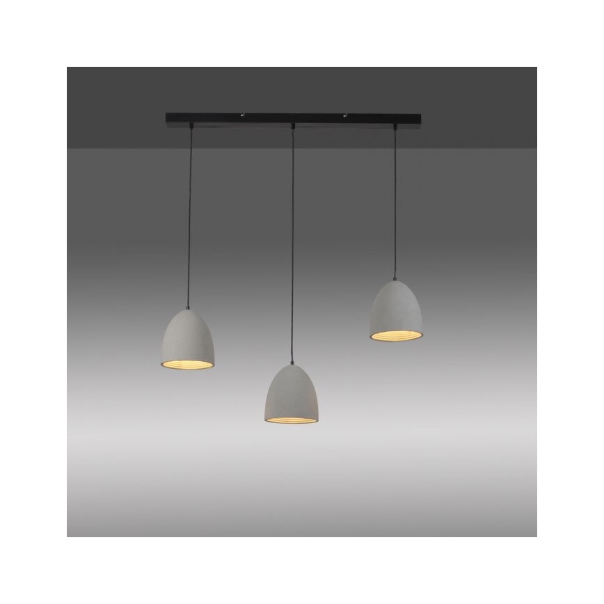 Paul Neuhaus 2233-22 - Candelabro suspenso ETON 3xE27/40W/230V