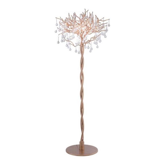 Paul Neuhaus 232-11 - Candeeiro de mesa ICICLE 5xG9/40W/230V cobre