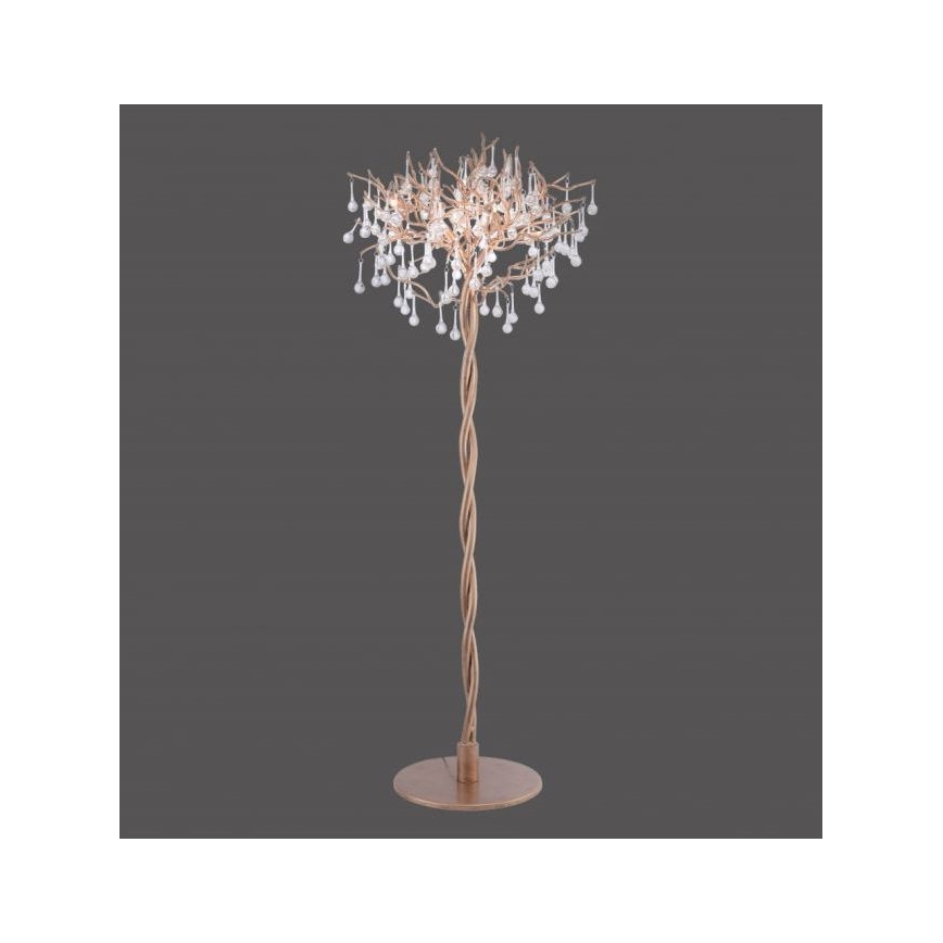 Paul Neuhaus 232-11 - Candeeiro de mesa ICICLE 5xG9/40W/230V cobre