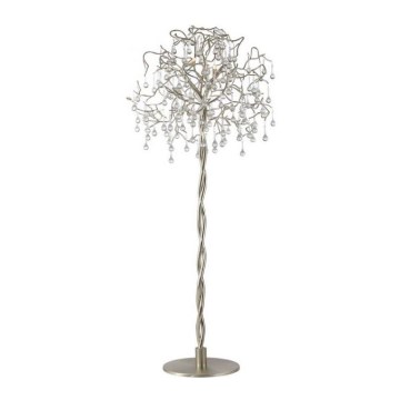 Paul Neuhaus 232-55 - Candeeiro de chão ICICLE 5xG9/40W230V cromado brilhante