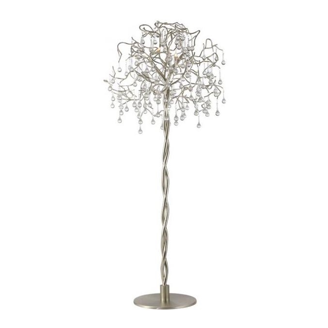 Paul Neuhaus 232-55 - Candeeiro de chão ICICLE 5xG9/40W230V cromado brilhante