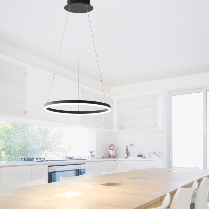 Paul Neuhaus 2381-13 - Candelabro suspenso LED com regulação TITUS LED/28W/230V