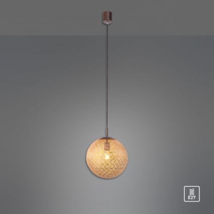 Paul Neuhaus 2420-48 - Candeeiro suspenso GRETA 1xE27/60W/230V diâmetro 30 cm