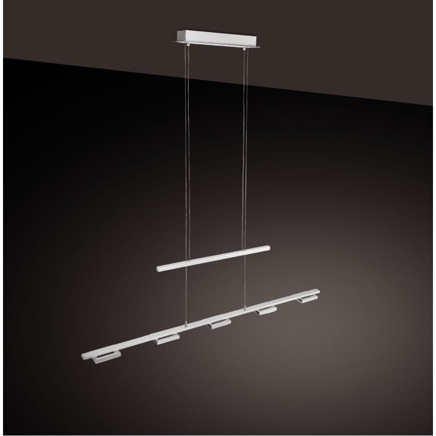 Paul Neuhaus 2446-55 - Candelabro suspenso LED com regulação INIGO 5xLED/4W/230V