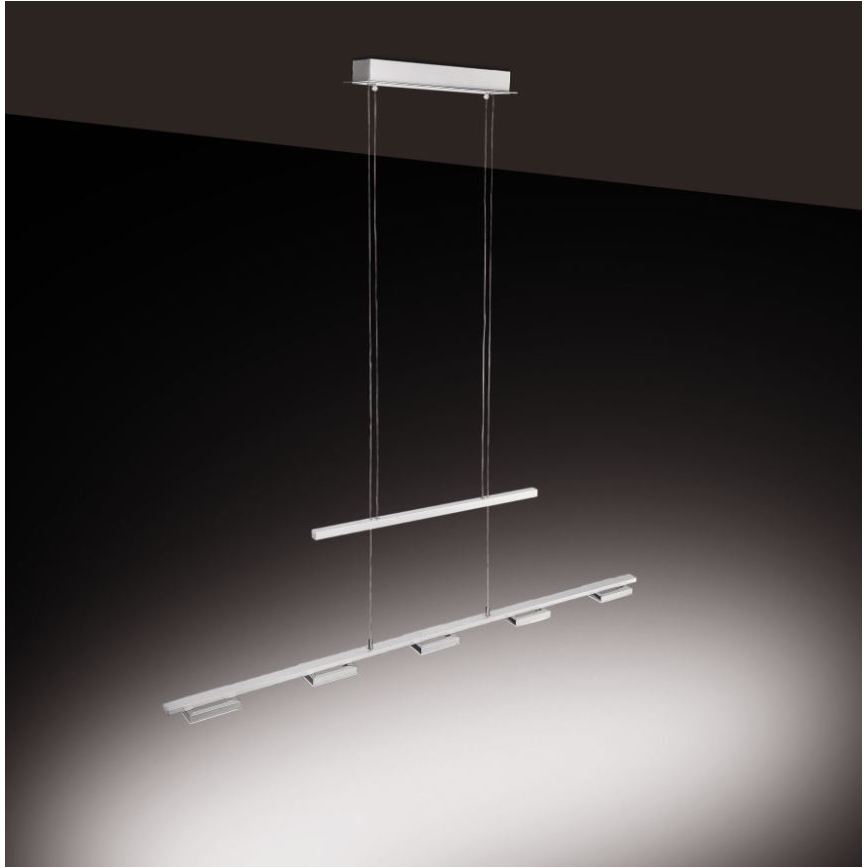 Paul Neuhaus 2446-55 - Candelabro suspenso LED com regulação INIGO 5xLED/4W/230V
