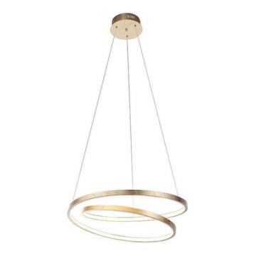 Paul Neuhaus 2472-12 - Candelabro suspenso LED com regulação ROMAN LED/30W/230V dourado