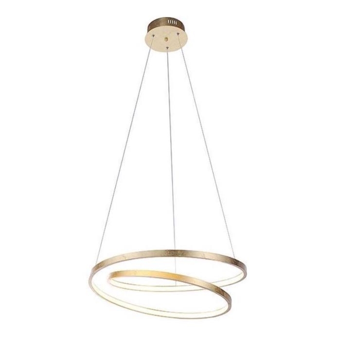 Paul Neuhaus 2472-12 - Candelabro suspenso LED com regulação ROMAN LED/30W/230V dourado