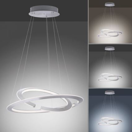 Paul Neuhaus 2491-55 - Candelabro suspenso LED com regulação ALESSA 2xLED/26W/230V + CR
