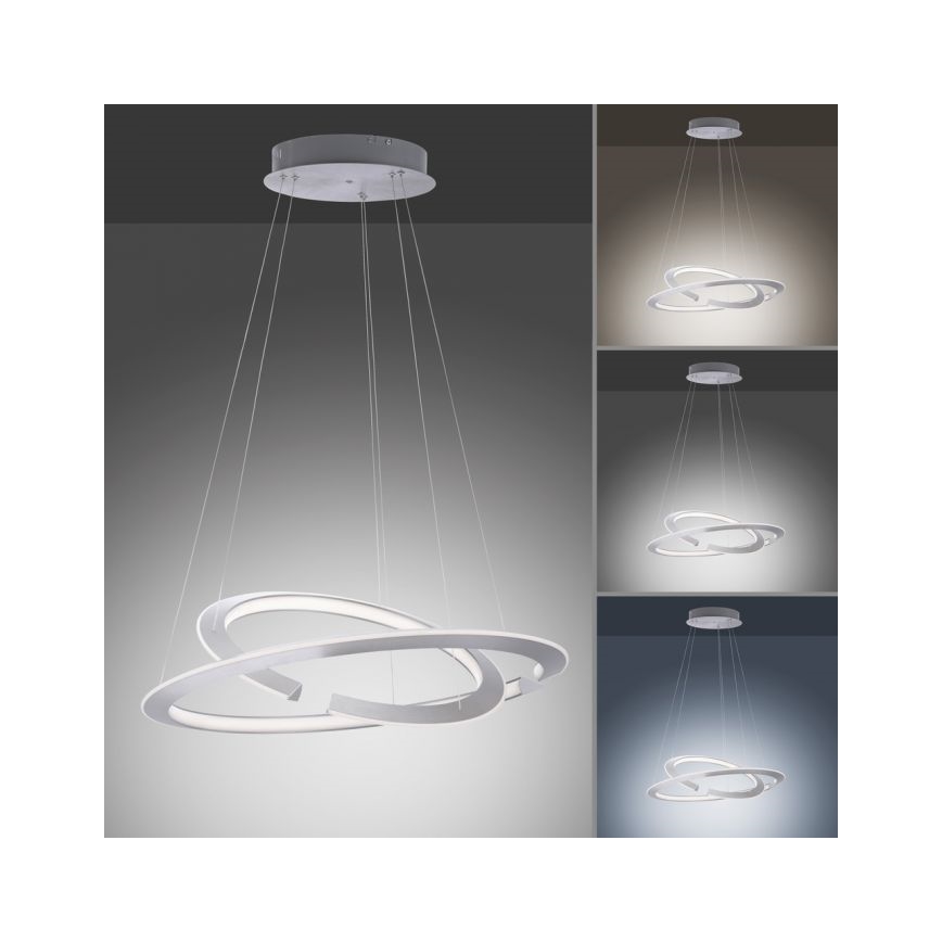 Paul Neuhaus 2491-55 - Candelabro suspenso LED com regulação ALESSA 2xLED/26W/230V + CR