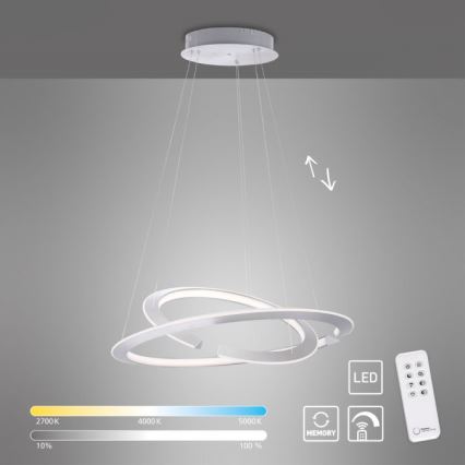 Paul Neuhaus 2491-55 - Candelabro suspenso LED com regulação ALESSA 2xLED/26W/230V + CR