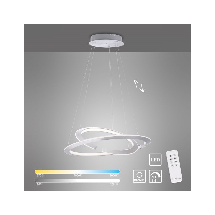 Paul Neuhaus 2491-55 - Candelabro suspenso LED com regulação ALESSA 2xLED/26W/230V + CR