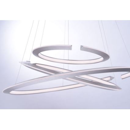 Paul Neuhaus 2493-55 - Candeeiro suspenso LED com regulação ALESSA 3xLED/38W/230V + comando