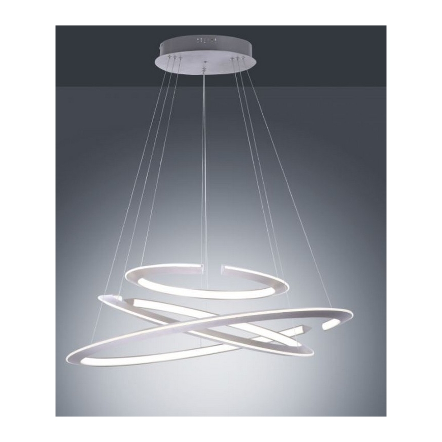 Paul Neuhaus 2493-55 - Candeeiro suspenso LED com regulação ALESSA 3xLED/38W/230V + comando