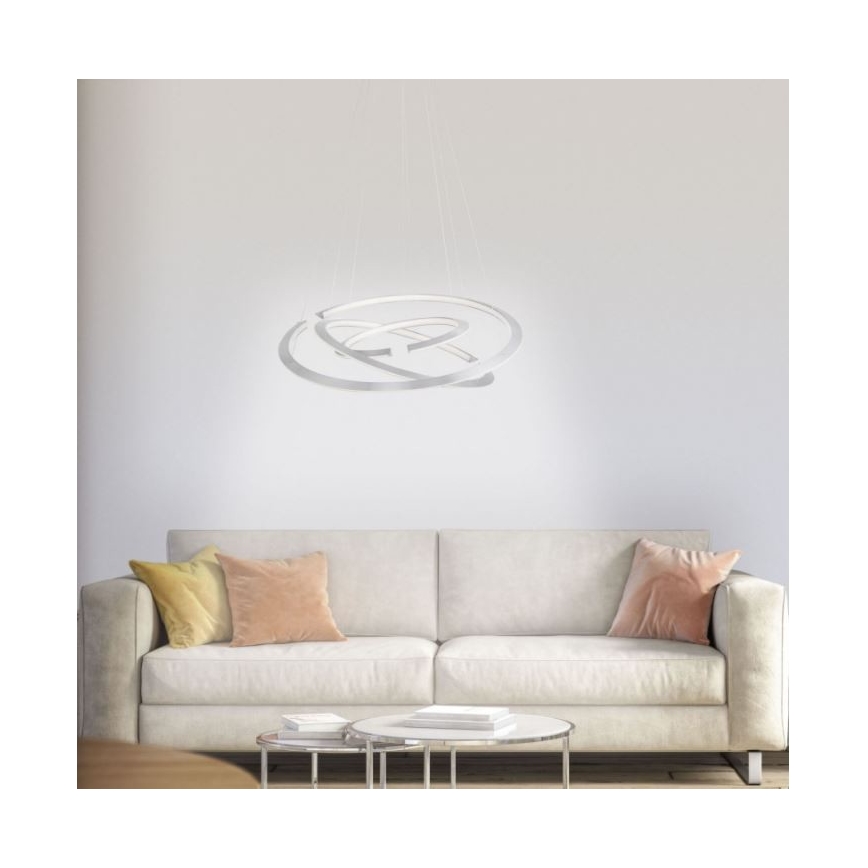 Paul Neuhaus 2493-55 - Candeeiro suspenso LED com regulação ALESSA 3xLED/38W/230V + comando
