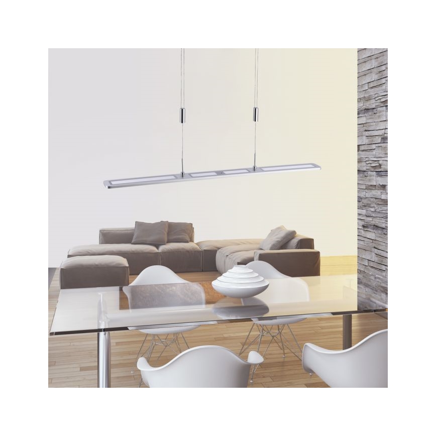 Paul Neuhaus 2565-95 - Candelabro suspenso LED com regulação e sensor LED/35W/230V