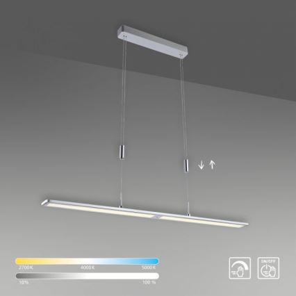 Paul Neuhaus 2565-95 - Candelabro suspenso LED com regulação e sensor LED/35W/230V