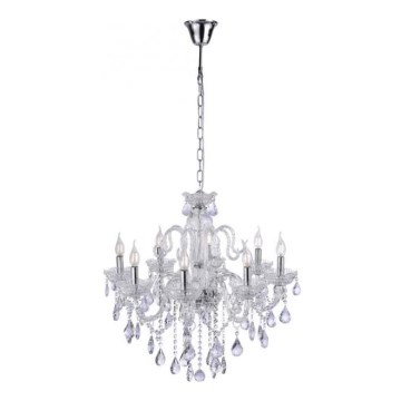 Paul Neuhaus 3081-00 - Candelabro suspenso de cristal GRACIA 8xE14/40W/230V