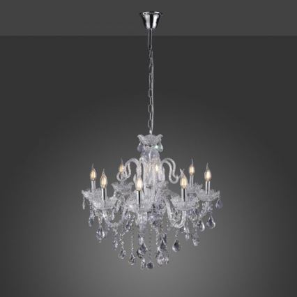 Paul Neuhaus 3081-00 - Candelabro suspenso de cristal GRACIA 8xE14/40W/230V
