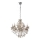 Paul Neuhaus 3081-97 - Candelabro suspenso de cristal GRACIA 8xE14/40W/230V dourado