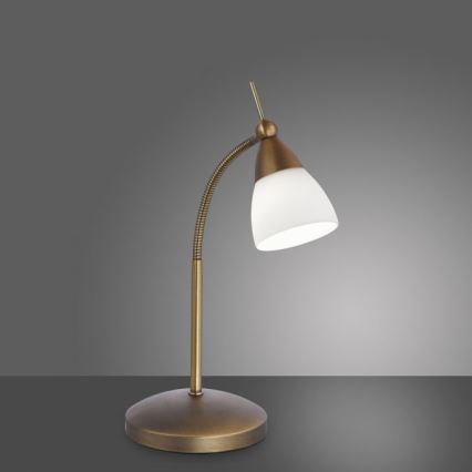 Paul Neuhaus 4001-11 - Candeeiro de mesa táctil LED com regulação PINO 1xG9/3W/230V cobre