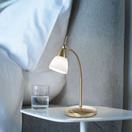 Paul Neuhaus 4001-60 - Candeeiro de mesa táctil LED com regulação PINO 1xG9/3W/230V dourado