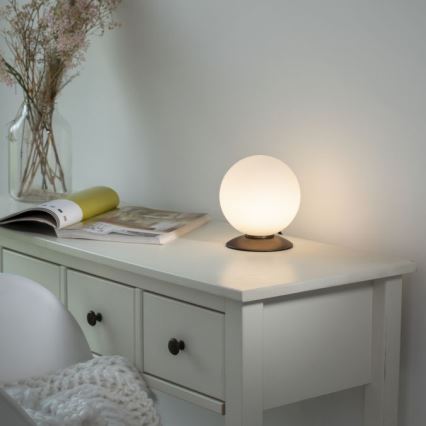 Paul Neuhaus 4013-11 - Candeeiro de mesa táctil LED com regulação BUBBA 1xG9/3W/230V latão