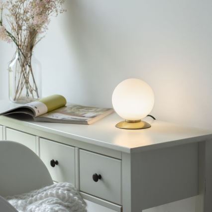 Paul Neuhaus 4013-60 - Candeeiro de mesa táctil LED com regulação BUBBA 1xG9/3W/230V dourado