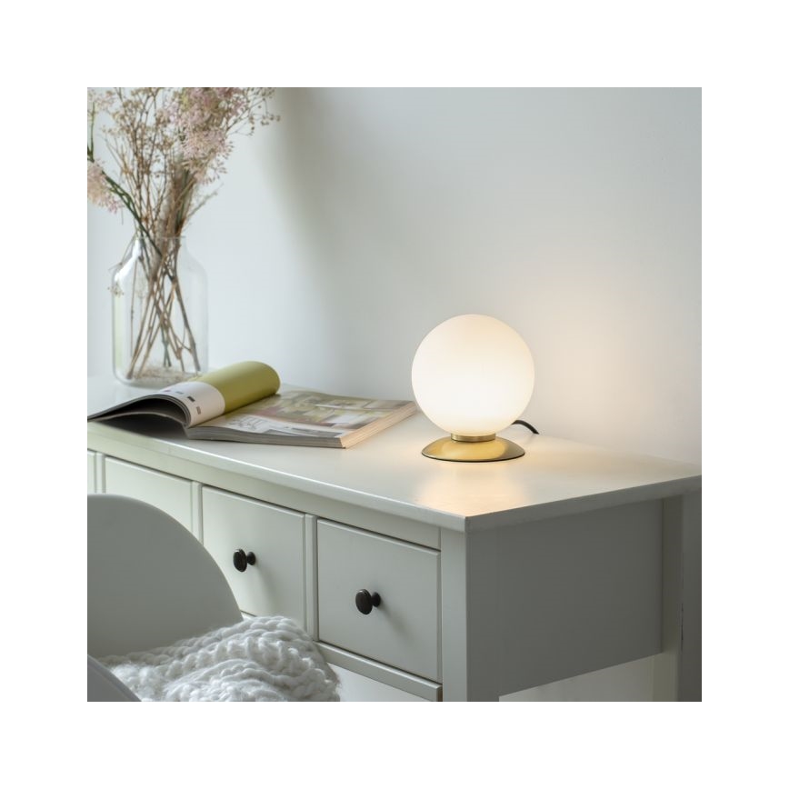 Paul Neuhaus 4013-60 - Candeeiro de mesa táctil LED com regulação BUBBA 1xG9/3W/230V dourado
