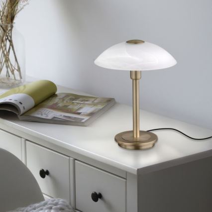 Paul Neuhaus 4026-11 - Candeeiro de mesa táctil LED com regulação ENOVA 1xG9/2,6W/230V