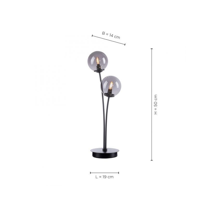 Paul Neuhaus 4040-18 - Candeeiro de mesa LED WIDOW 2xG9/3W/230V